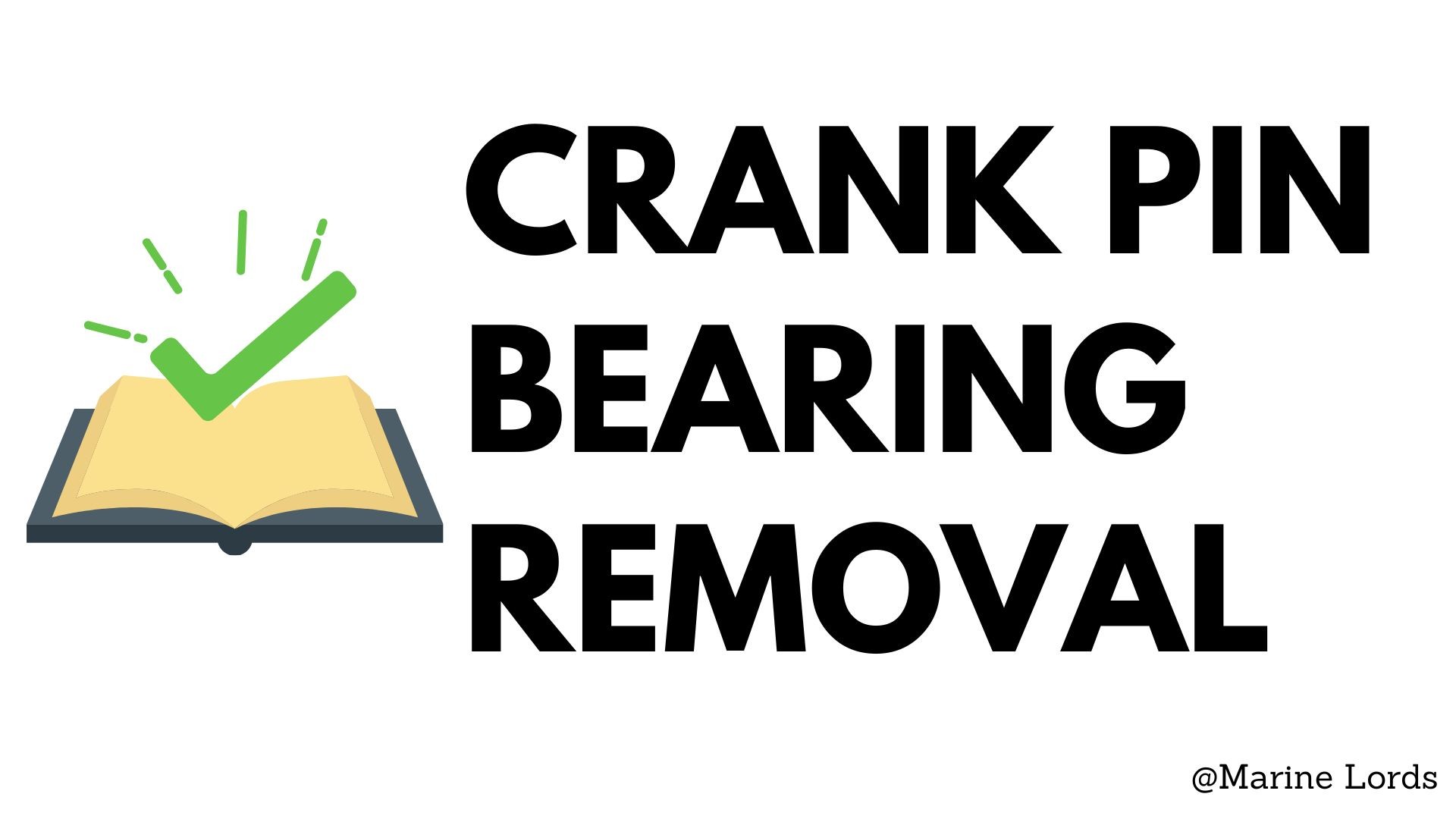 crank pin bearing